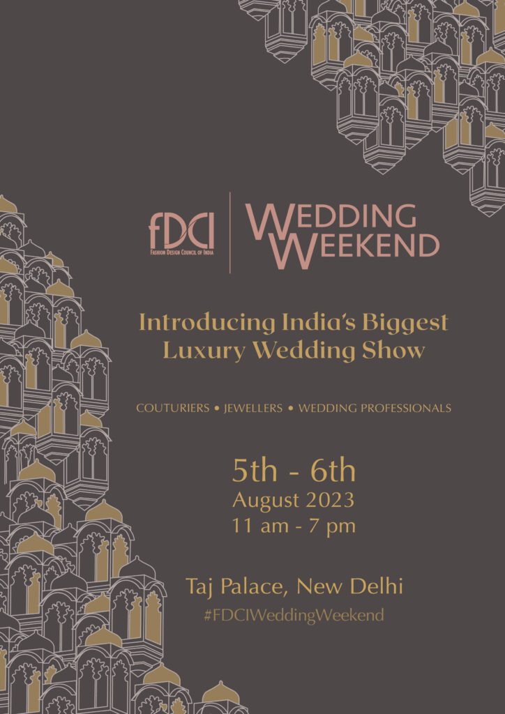The luxurious new platform is the first-ever Wedding Weekend by FDCI