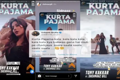 SidNaazLovers | Sidharth Shukla promote Shehnaaz Gill new song 'kurta Pajama'