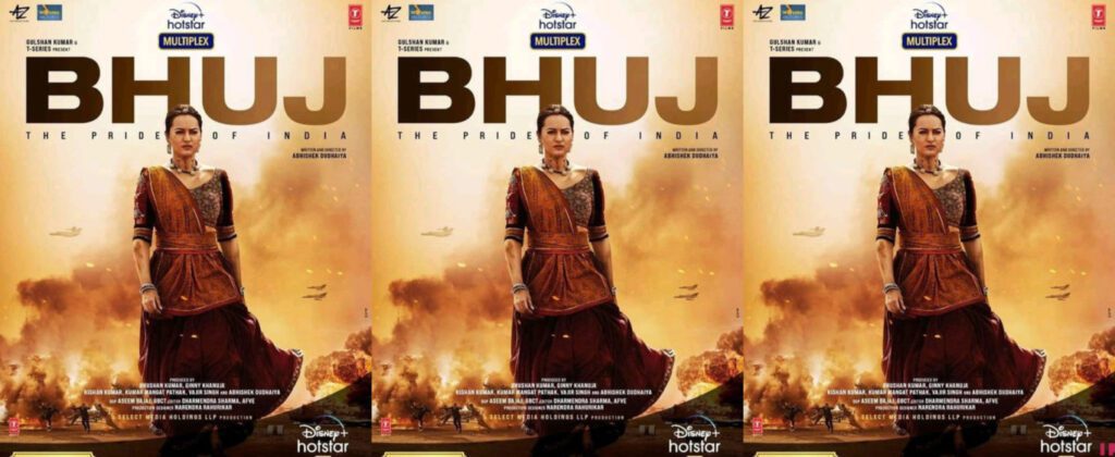 Ajay Devgn has unveiled the first look of Sonakshi Sinha in the upcoming film ‘Bhuj: The Pride of India’. Bhuj The Pride of India