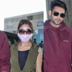 Siddharth Shukla and Shehnaaz Gill snapped at the airport
