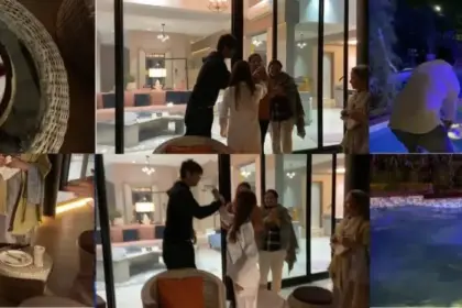 Sidharth Shukla throws 'birthday girl' Shehnaaz Gill into the pool