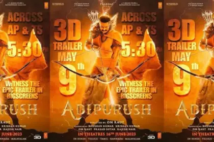 Adipurush Trailer Set to Release on May 9th: A Glimpse into the Epic Film