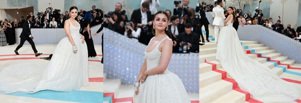 Alia Bhatt, the talented Bollywood actress, stole the show at the Met Gala 2023 Alia Bhatt, the talented Bollywood actress, stole the show at the Met Gala 2023