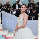 Alia Bhatt, the talented Bollywood actress, stole the show at the Met Gala 2023