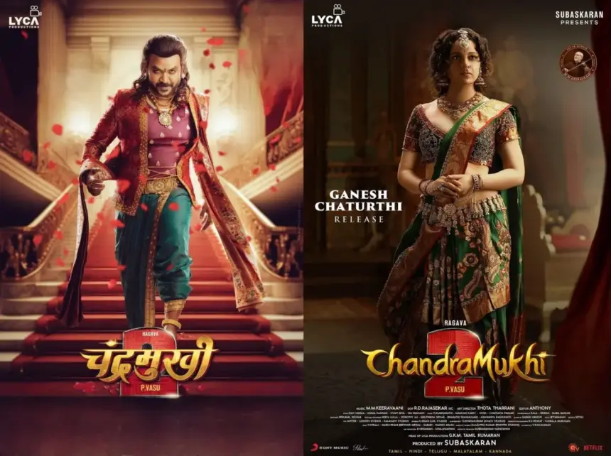 Kangana Ranaut's first look Chandramukhi