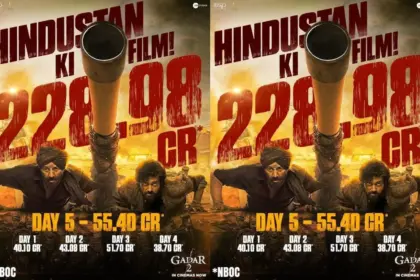 Gadar 2 Box Office Collection: Sunny Deol's Epic Action Sequel Set to Surpass Rs 300 Crore