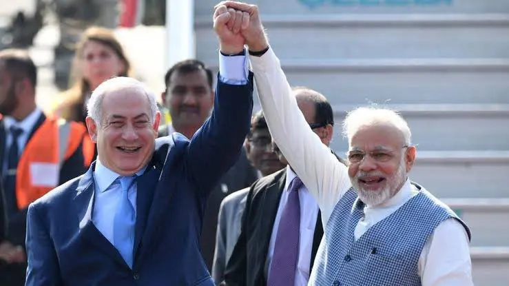 Prime Minister Narendra Modi received a call from Israeli Prime Minister Benjamin Netanyahu
