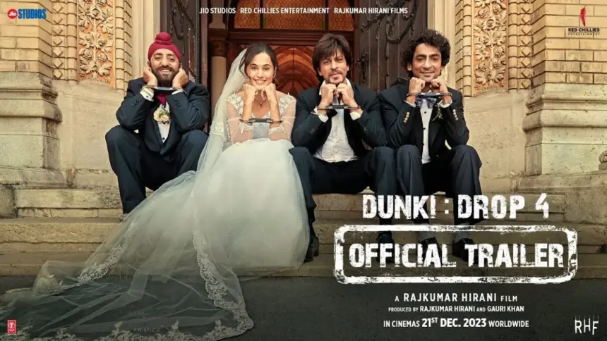 shahrukh khan dunki
