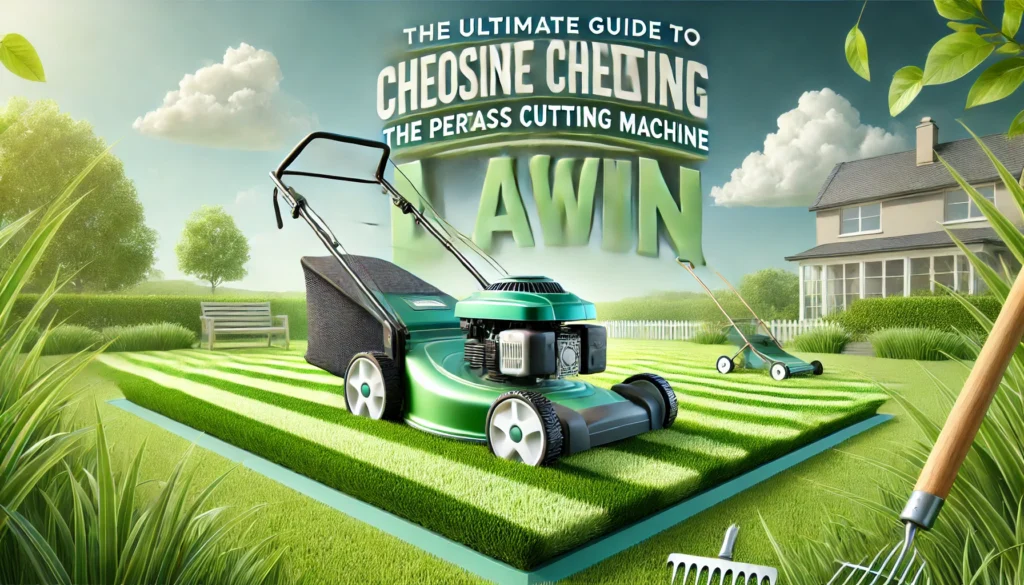 The Ultimate Guide to Choosing the Perfect Grass Cutting Machine for a Beautifully Manicured Lawn Grass Cutting Machine