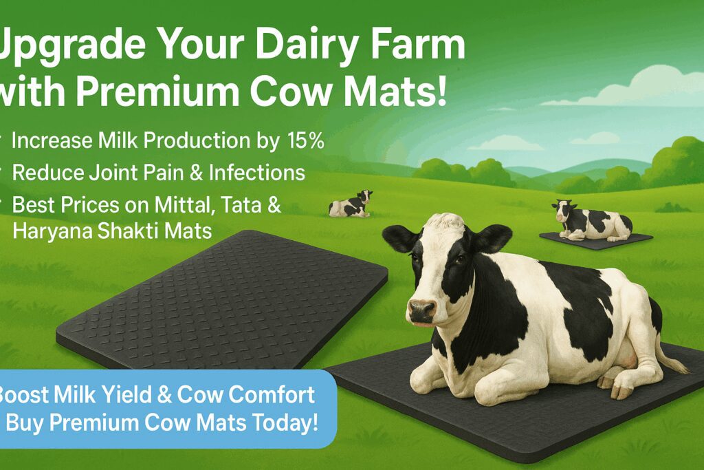Why Investing in Cow Mats is Essential for Your Dairy Farm’s Success rubber cow mat for dairy farm