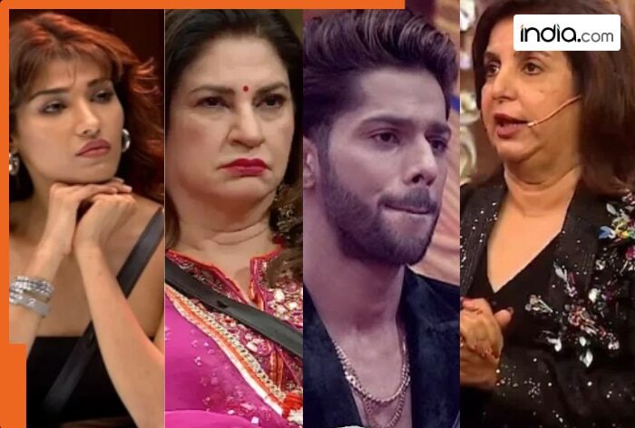 Farah Khan scolds Basir Ali, Nehal Chudasama and other housemates for…; Amaal Malik–Tanya Mittal bond becomes…