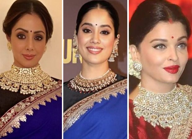 Janhvi channels Sridevi in royal blue at Homebound premiere, But the missing necklace tells its own story : Bollywood News
