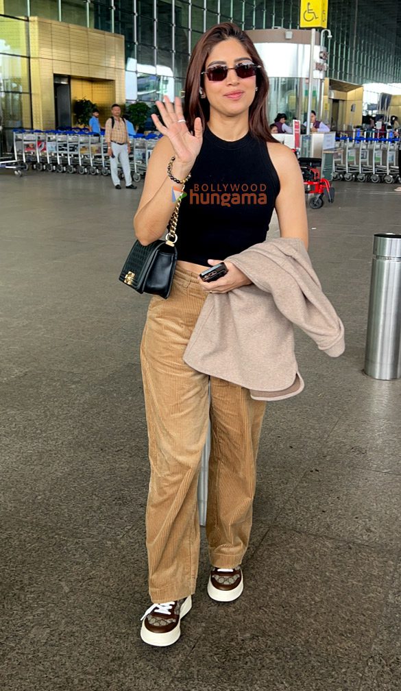 Photos: Bhumi Pednekar, Sushmita Sen, Hema Malini and others snapped at the airport | Parties & Events