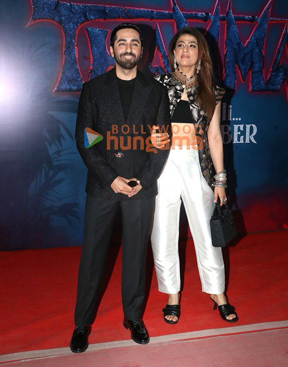 Photos: Ayushmann Khurrana, Rashmika Mandanna, Varun Dhawan and others grace the special screening of Thamma | Parties & Events