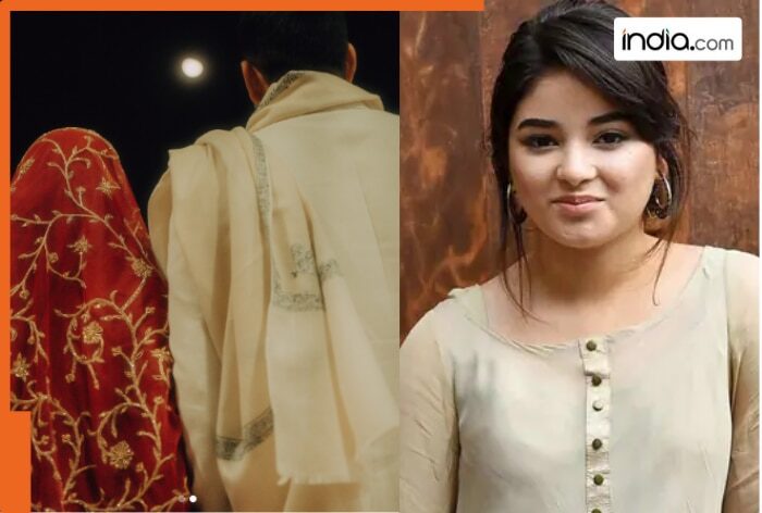 Dangal fame Zaira Wasim's Nikah ceremony is no less than a dream, shares beautiful pictures from intimate wedding