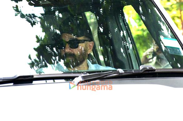 Photos: Sunny Deol and Karan Deol snapped outside Breach Candy Hospital | Parties & Events