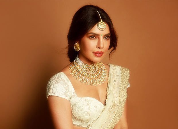 Priyanka Chopra stuns in regal ivory lehenga at Varanasi event in Hyderabad; fans call it her most majestic look yet : Bollywood News