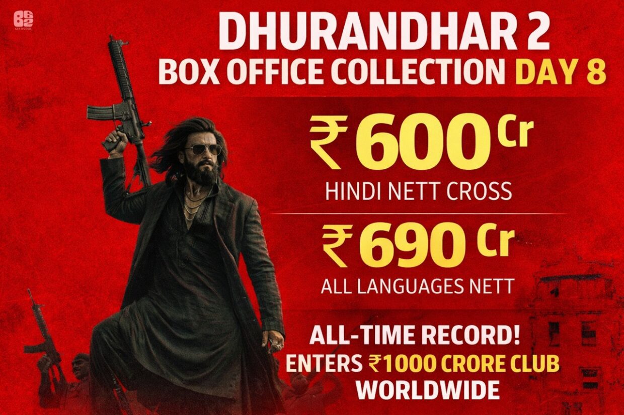 dhurandhar 2 box office collection day 8