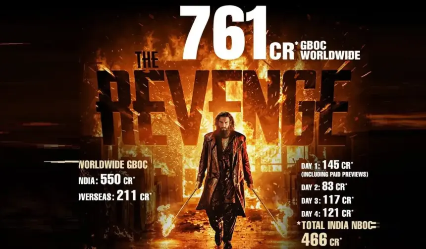 Dhurandhar 2 box office collection day 4
