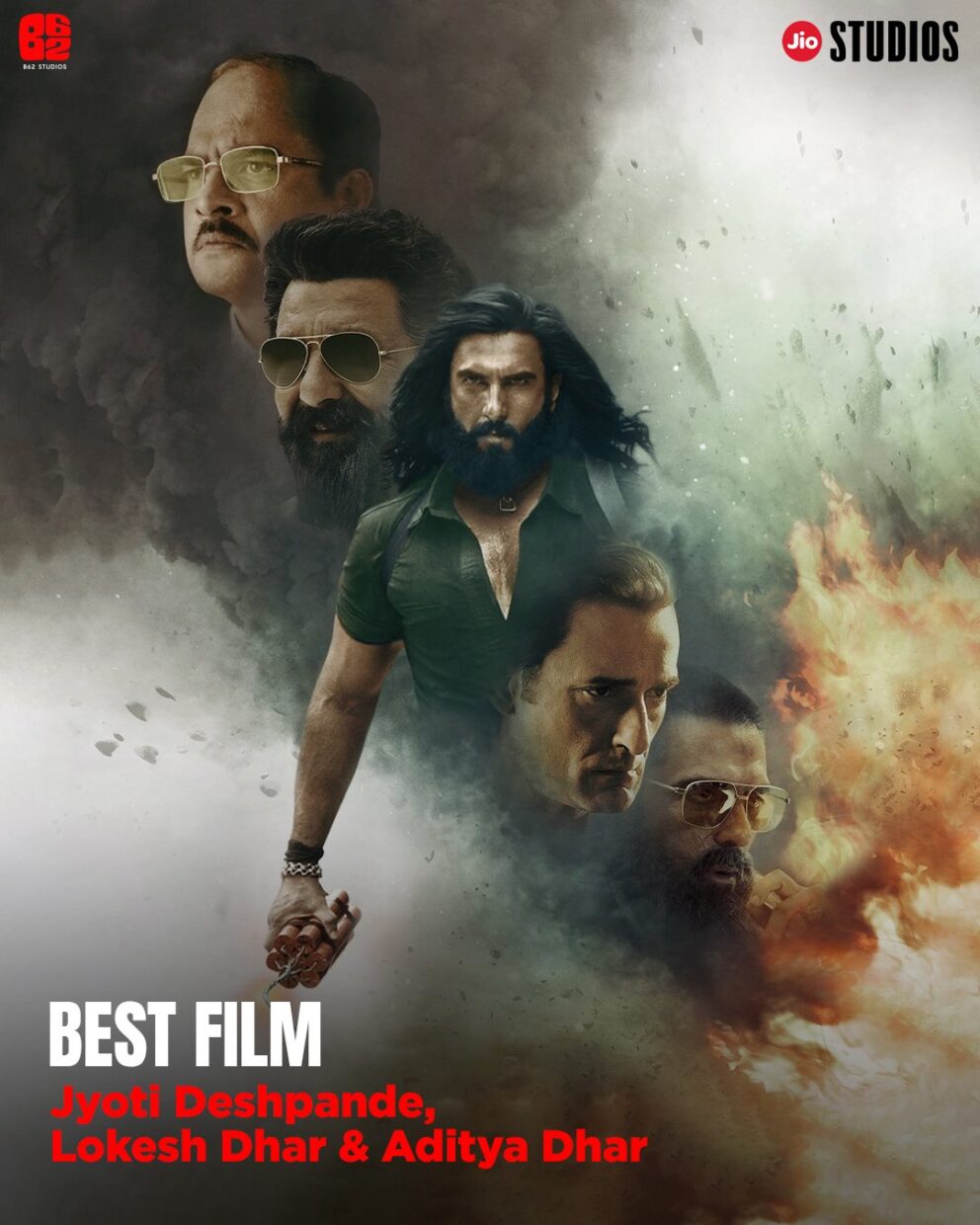 Dhurandhar best film nomination INCAA Awards