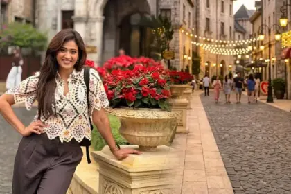 Shweta Tiwari's Comfy Vacation Style